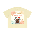 rescue,dog,yellow,top,shirt